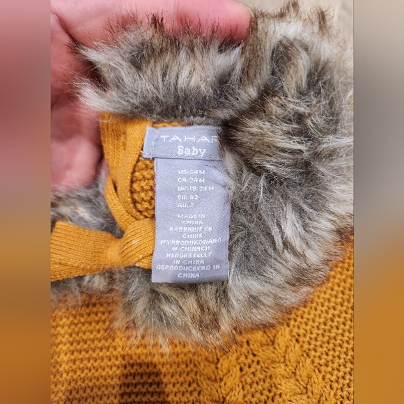 Tahari Other - Baby tahari dress & beanie